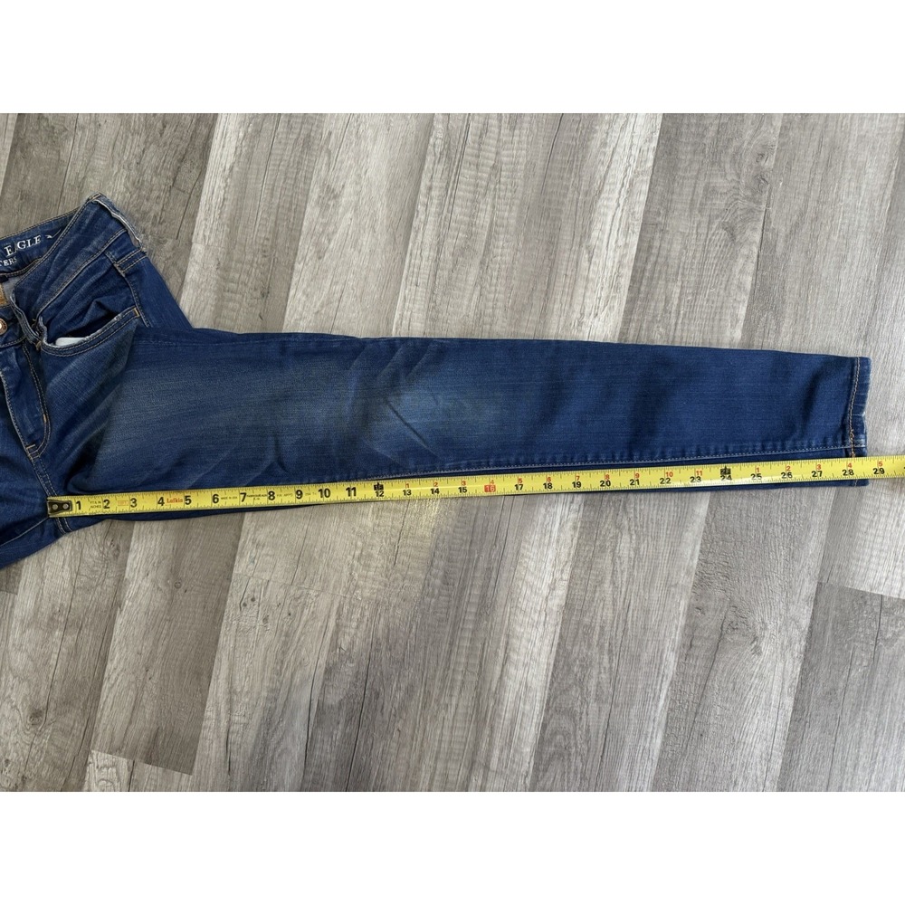 American Eagle Outfitters Womens Blue  Skinny & Jegging Jeans Size 2 Lot Of 2 - Picture 8 of 16